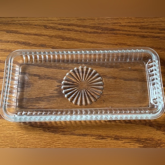 Vintage 1959’s Hoosier Glass Refrigerator Container with Lid MCM - Picture 7 of 9